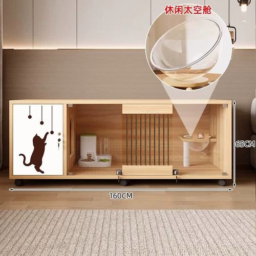 实木猫笼不仅是猫窝，更是猫咪的豪宅——喵掌柜定制猫舍点亮宠物店与寄养新体验